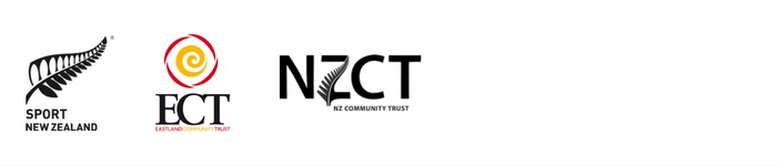 logos of NZCT, ECT and Sport NZ who fund the coaches passport